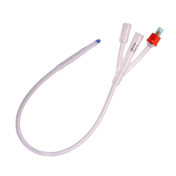 MDevices Catheters 16Fr (Orange) / 43cm with 30mL Balloon / Standard Tip MDevices 2-Way Foley Catheter with Balloon