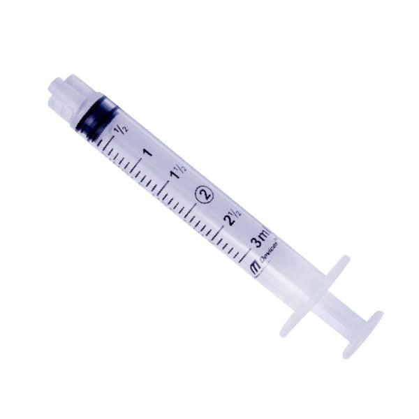 MDevices Syringes 3mL / Standard / Sterile MDevices Hypodermic Syringes