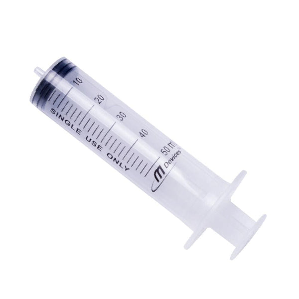 MDevices Syringes 50mL / Eccentric nozzle / Sterile MDevices Hypodermic Syringes