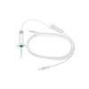 MDevices IV Lines 220cm / with 15um Filter Vented Chamber and Injection Site / Sterile MDevices Infusion Giving Set (Needle Free)