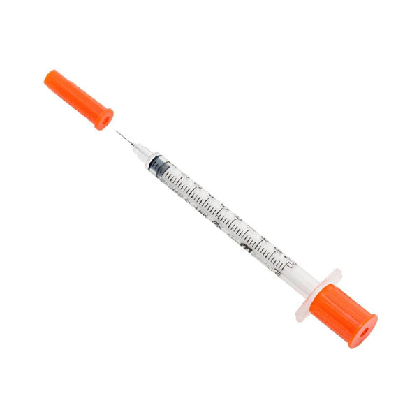 MDevices Syringes 1mL / 29G x 8mm / Standard Fixed Needle MDevices Insulin Syringe and Needle