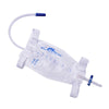 MDevices Drainage Bags 750mL / 30cm Long Tube / Sterile MDevices Leg Bag - T-TAP Non-Return Valve with Bonded Step Connector and Silicone Straps
