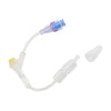 MDevices IV Lines 10cm / Rotating Collar (RC) / Sterile MDevices Microbore Extension Set with Female Luer Lock to Male Luer Lock