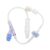 MDevices IV Lines 20cm / Needleless Access Site Female Luer Lock to Male Luer Lock and RC, Non-Return Valve / Sterile MDevices Minimum Volume Extension Set