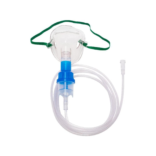MDevices Respiratory Support Adult / Elongated Shape / 10mL Nebuliser Jar - 2.1m Tubing MDevices Nebuliser Kit