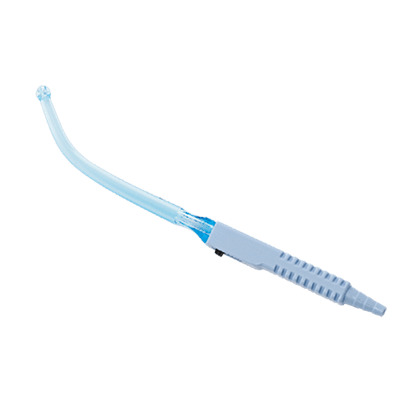 MDevices Respiratory Support 8mm / Crown Tip with On/Off Switch / Sterile Double Wrap MDevices Yankauer Handle