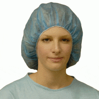 MedCon Surgical Caps Med-Con Finwebb Round Cap Blue 229002