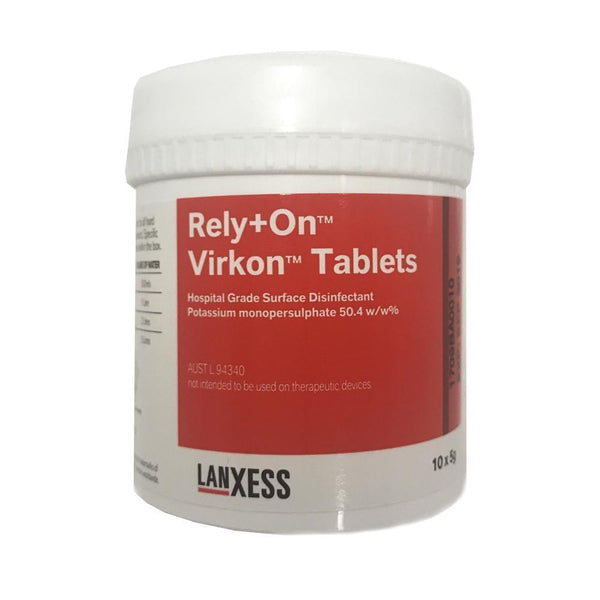 MedCon Disinfectant Tablets Med-Con Virkon 5gm Tablets p/10