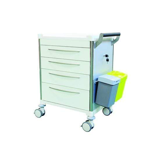 Pacific Medical Australia Instrument Trolleys White Medicine Trolley