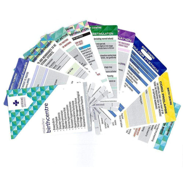 Critical Second Clinical Reference Cards Midwifery Pack - Birth Centre