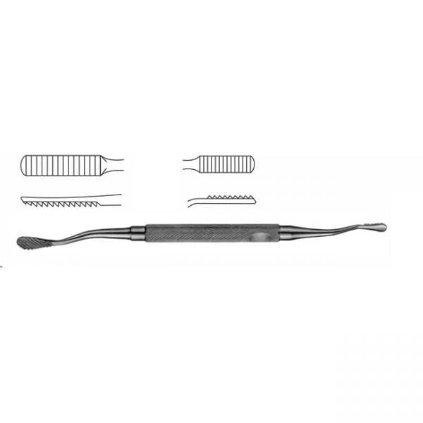 Professional Hospital Furnishings Bone Instruments Miller Bone File Rasp