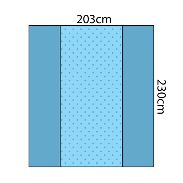 Multigate Drapes & Equipment Covers 203cm x 230cm (L) / Sterile Multigate Back Table Cover Reinforced