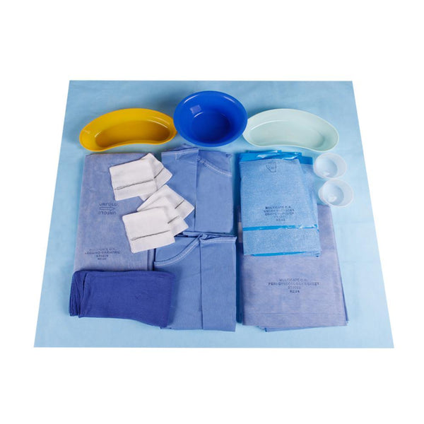 Multigate Drapes & Equipment Covers Minor Lithotomy Pack / Sterile Multigate OTS Surgical Packs