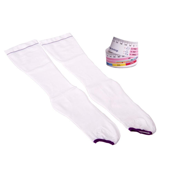 Multigate General Consumables Large / 12 Pair Per Pack / Purple Multigate Stockings Anti Embolism Knee Length
