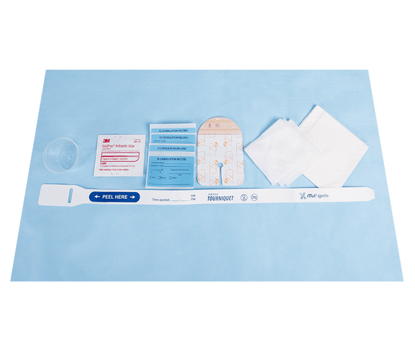 Multigate Procedure Packs IV Starter Kit W/Tournitape / Sterile / 06-199 Multigate Surgical Procedure Packs