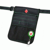Nursing Pouch With Green Stitching + Retractor
