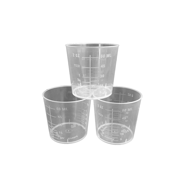 Aero Healthcare Plastic Portion Cup 60ml PPC60 (CTN of 1000)