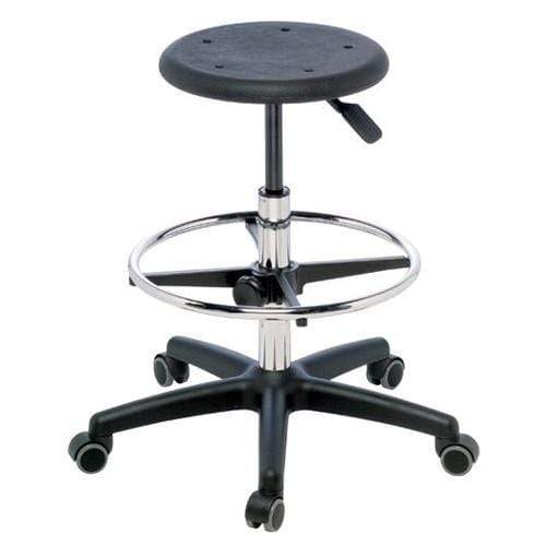 Dalcross Clinical Stools Poly Top Surgeon Stool with Foot Rest 1381P