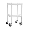 Powder Coated Instrument Trolley Single Width