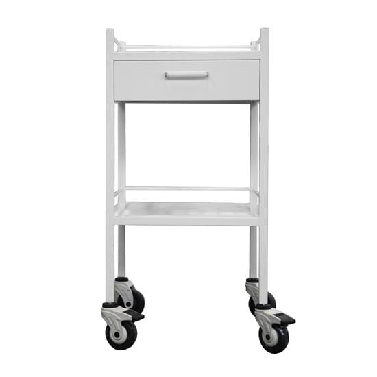 Pacific Medical Australia Instrument Trolleys Powder Coated Instrument Trolley Single Width