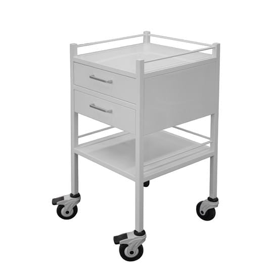 Pacific Medical Australia Instrument Trolleys Powder Coated Instrument Trolley Single Width