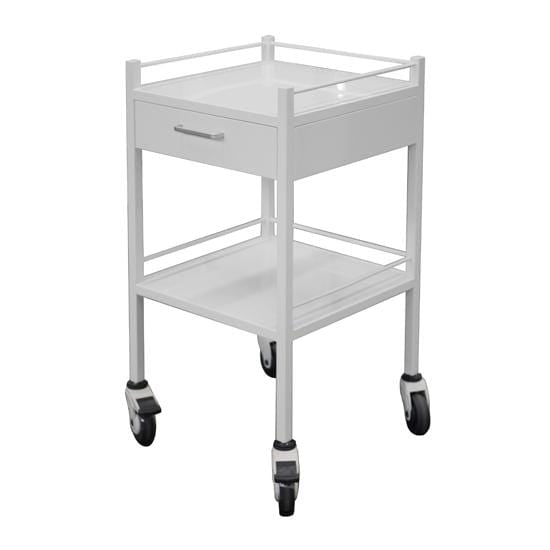 Pacific Medical Australia Instrument Trolleys Powder Coated Instrument Trolley Single Width