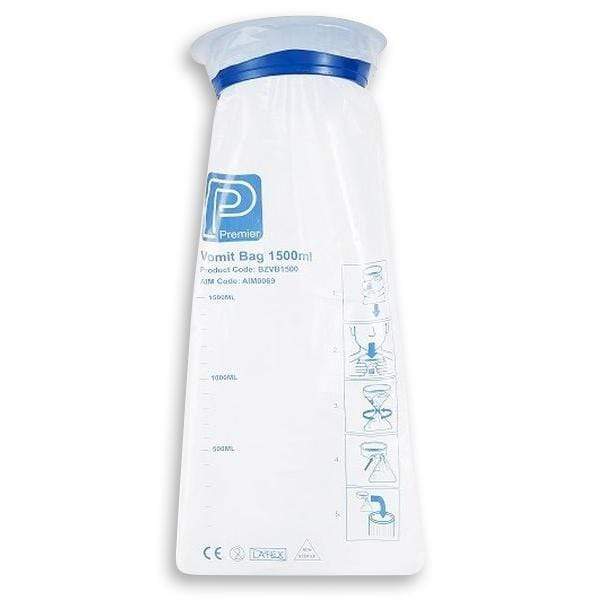 Premier Emesis Bags 1500ml Premier Vomit Bag