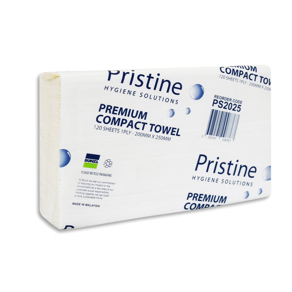 Pristine 120 Sheets/Pack Premium Comp Interleaved Hand Towel