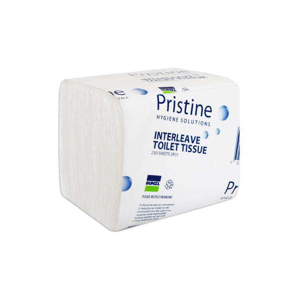 Pristine 2ply Premium Soft Interleaved Toilet Tissue