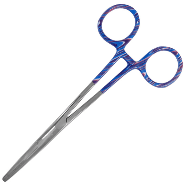 Prestige Medical Forceps Candy Swirls Blue Prestige 5.5" Colormate Kelly Forceps