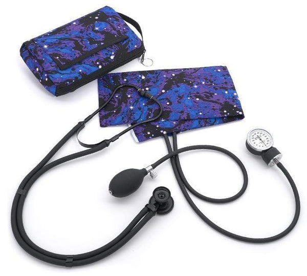 Prestige Medical Sphygmomanometer Kits Galaxy Blue Prestige Aneroid Sphygmomanometer / Sprague Rappaport Kit