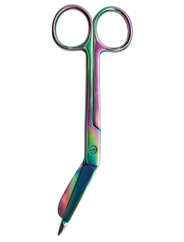 Prestige Medical Bandage & Clothing Scissors 5.5" / Rainbow / Standard Rings/Smooth Blade Prestige Bandage Scissors Assorted Sizes, Colors and Ring Configurations