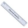 Prestige Clear Plastic 6" Ruler