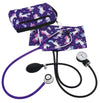 Prestige Medical Sphygmomanometer Kits Unicorns Violet Prestige Clinical Lite Stethoscope Sphygmomanometer Combination Kit