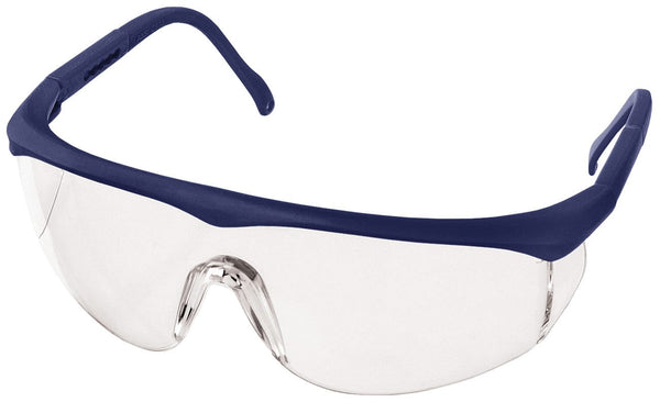 Prestige Medical Safety Glasses Navy Prestige Colored Full Frame Safety Glasses