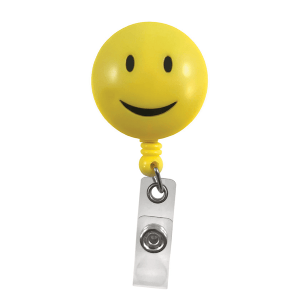 Prestige Medical ID Holder Smiley Face Prestige Deluxe Retracteze ID Holder