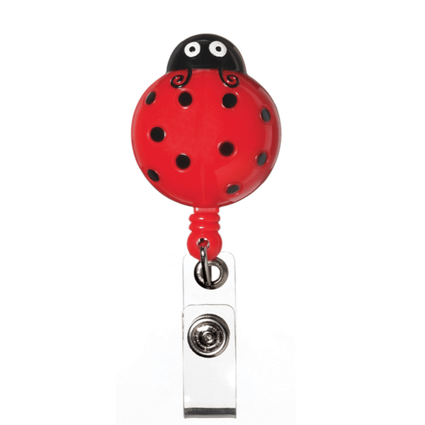 Prestige Medical ID Holder Lady Bug Prestige Deluxe Retracteze ID Holder