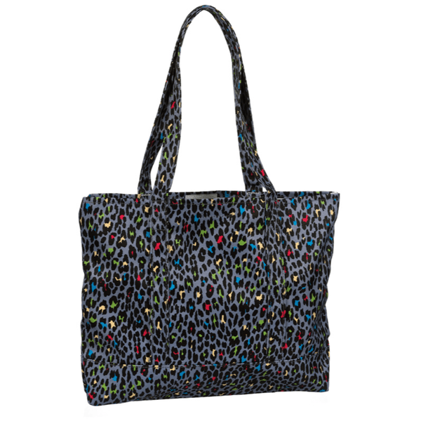 Prestige Medical Totes & Medical Bags Leopard Print Grey Prestige Fashion Tote Bags