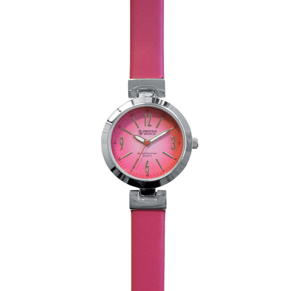 Prestige Medical Watches Hot Pink Prestige High Fashion Leather Watch