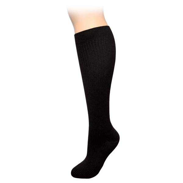 Prestige Medical Socks Black Prestige Large Calf Compression Socks