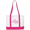 Prestige Medical Totes & Medical Bags Pink and White Prestige Large Tote Bag