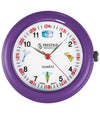 Prestige Medical Fob Watches Purple Prestige Medical Symbols Stethoscope Watch