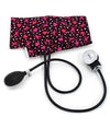 Prestige Medical Hand Held Sphygmomanometers Ribbons and Hearts Black / Adult 10.0"-16.0" Prestige Premium Aneroid Sphygmomanometer