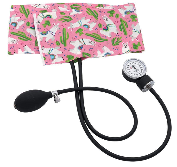 Prestige Medical Hand Held Sphygmomanometers Llamas Pink / Adult 10.0"-16.0" Prestige Premium Aneroid Sphygmomanometer