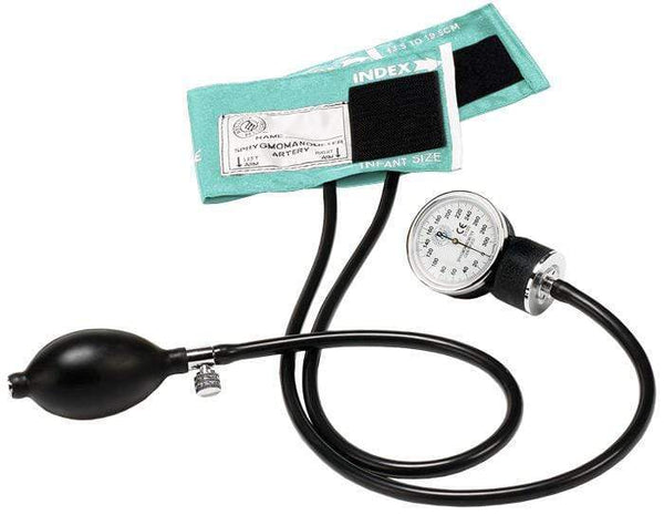 Prestige Medical Hand Held Sphygmomanometers Aqua Sea / Infant 5.0"-7.25" Prestige Premium Aneroid Sphygmomanometer