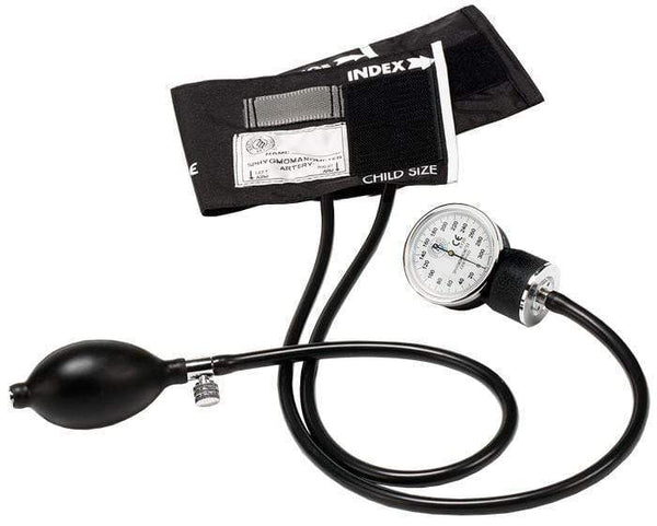 Prestige Medical Hand Held Sphygmomanometers Black / Paediatric 7.25"-10.5" Prestige Premium Aneroid Sphygmomanometer