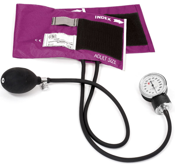 Prestige Medical Hand Held Sphygmomanometers Orchid / Adult 10.0"-16.0" Prestige Premium Aneroid Sphygmomanometer