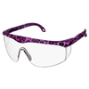Prestige Medical Safety Glasses Leopard Print Purple Prestige Printed Full Frame Adjustable Safety Glasses
