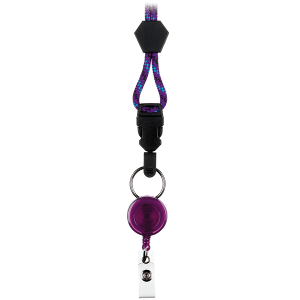 Prestige Medical Lanyards Purple Prestige Retractable Neck Lanyard