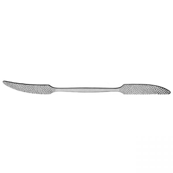 Professional Hospital Furnishings Bone Instruments 28cm / Double Ended Flat Putti Bone Rasp